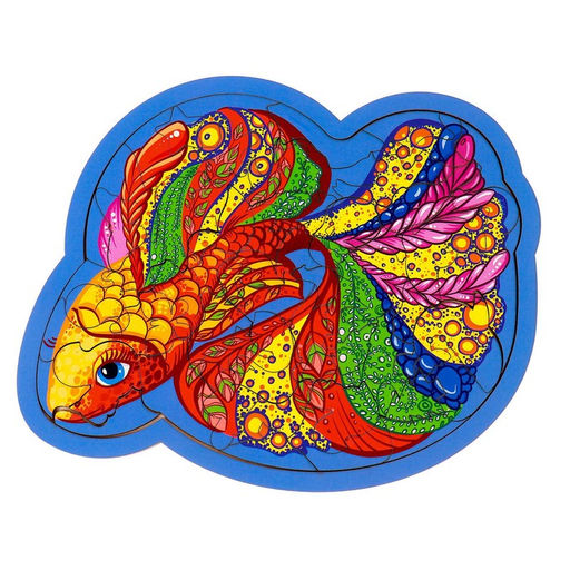 Пазл фигурный Рыбка - Puzzle фото 5