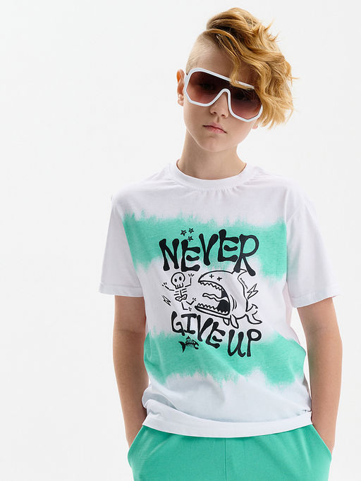 PELICAN, футболка для мальчиков, Белый