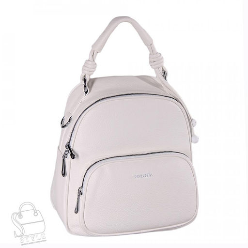 Рюкзак женский 670070-1 white  Velina Fabbiano-Safenta/30  в Новосибирске