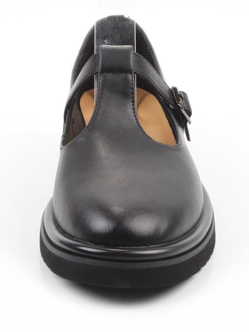 06-M47-13 BLACK Туфли женские (натуральная кожа)