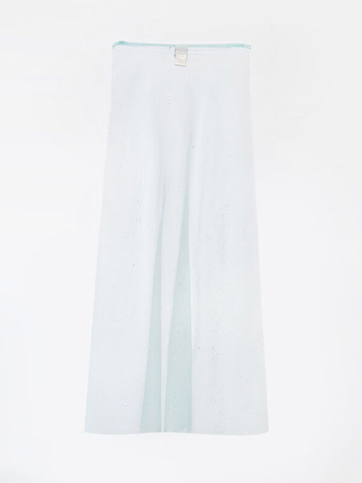 Bisiklet Yaka Pul ??lemeli Uzun Kollu K?z ?ocuk Kost?m ve Pelerin