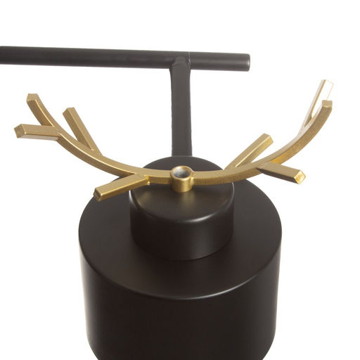 Бра «Сохата», 3хЕ27, 40 Вт, 60×15×22 см, чёрный с золотом