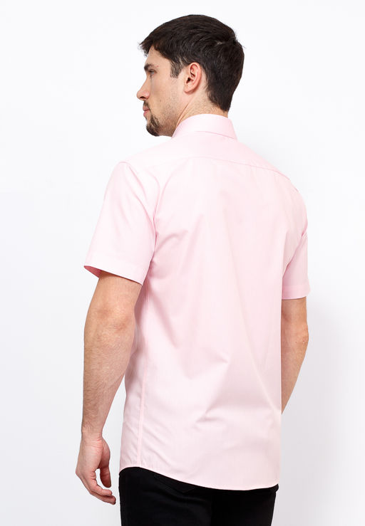 Сорочка мужская короткий рукав GREG 620/309/LT ROSE/Z  фото 9