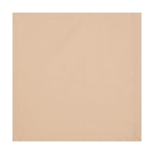 Набор салфеток с декоративными кольцами Beige pleasure, 40×40 см - 2 шт., 100% хлопок, саржа 190 г/м²