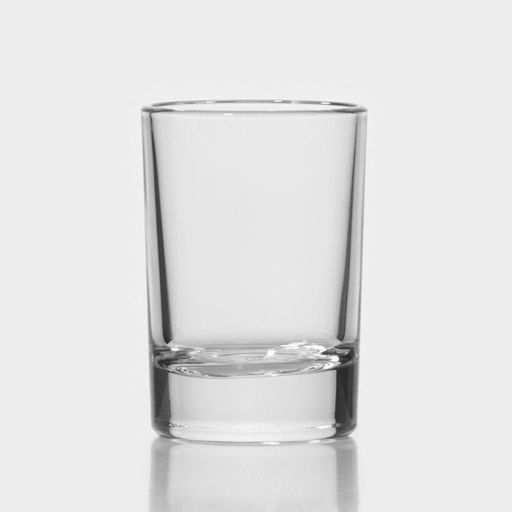 Цена за 6 шт. Набор стопок «Гладкий», 50 мл, 6 шт., стекло, прозрачный