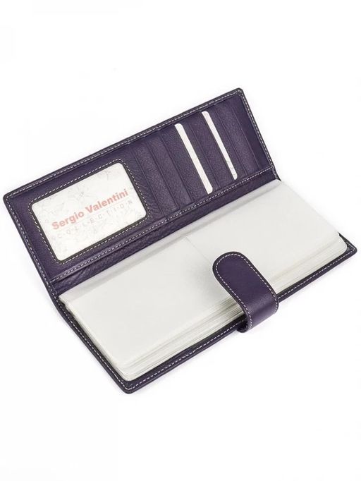 Женская кожаная визитница Sergio Valentini СВ 8094-075  фото 6