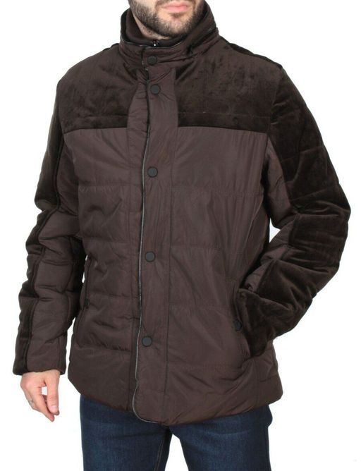 J8200 DK COFFEE Куртка мужская зимняя NEW B BEK (150 гр. холлофайбер) - Fashion фото 3