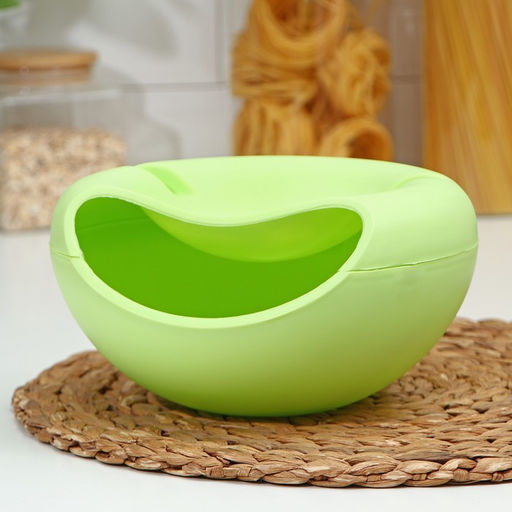 Тарелка пластиковая для семечек и орехов Плэтэр, 2011 см, с подставкой для телефона, цвет МИКС - Simaland фото 7