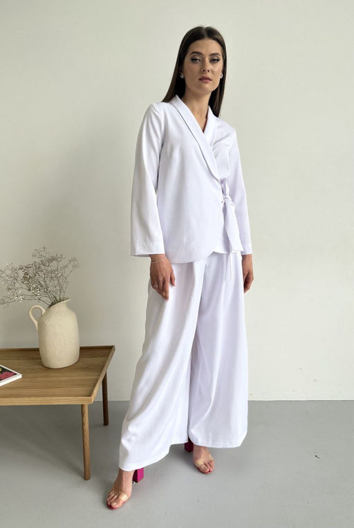 Жакет AURA 2101-164 белый  фото 4