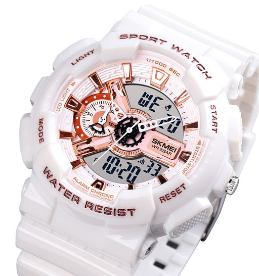 Часы наручные Skmei мужские электронные спортивные 1688white