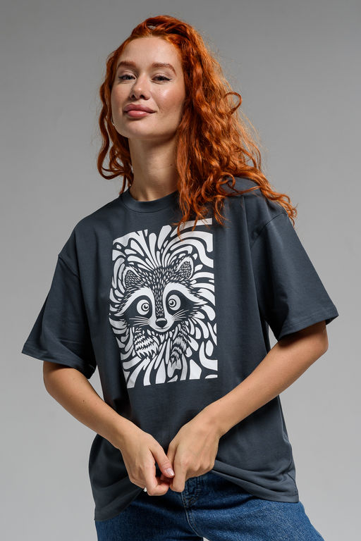 8506/1 Футболка женская оверсайз - Натали фото 41