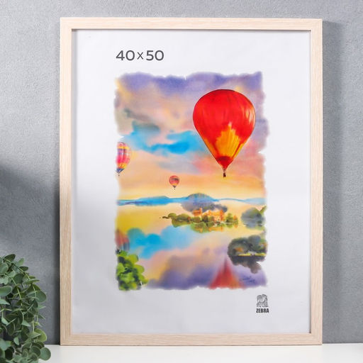 Фоторамка для фото 40×50 см Carson, МДФ, (пластиковый экран)