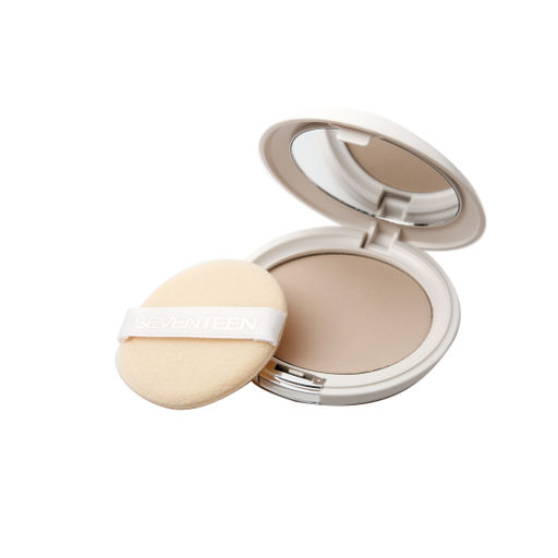 Пудра для лица компактная шелковая Natural Silky Compact Powder, 01 полупрозрачный