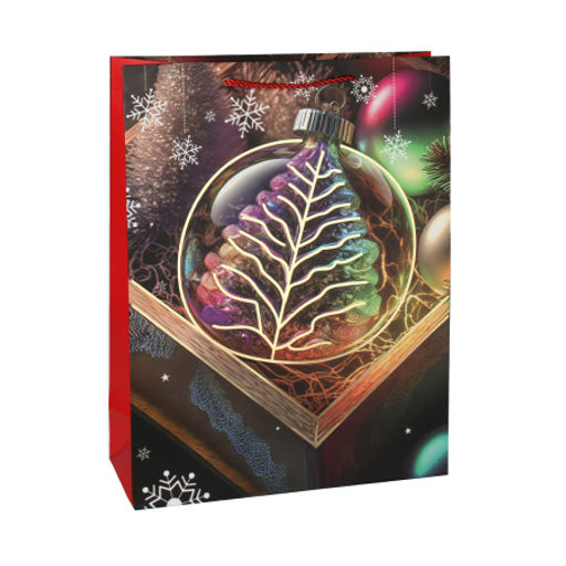 Пакет подарочный 31х40х12 / 102-1L /уп 12/360/Новый год - Галеонтрейд фото 3