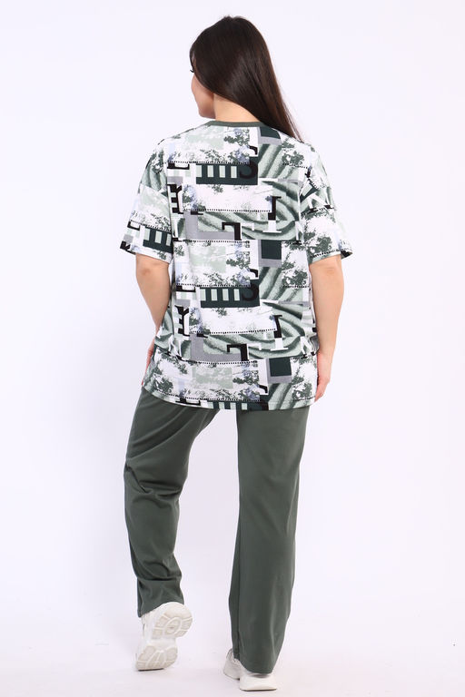 Костюм женский КБЖ0049Д зеленый