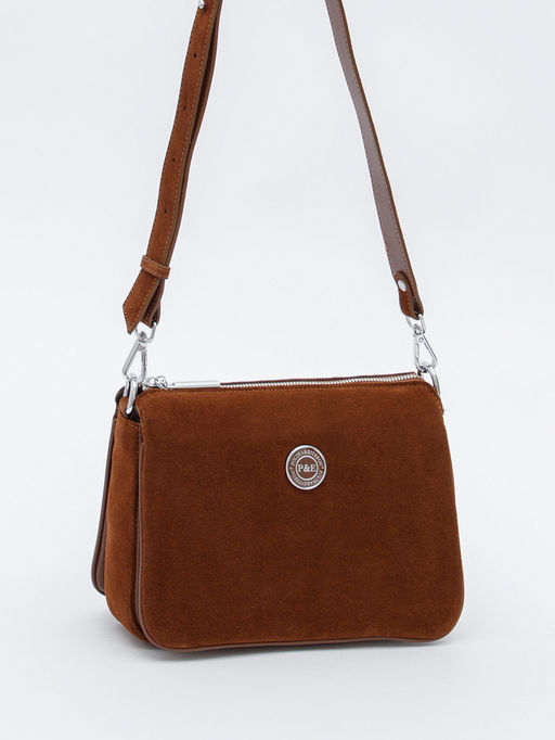 Сумка 1035CF brown Polina&Eiterou
