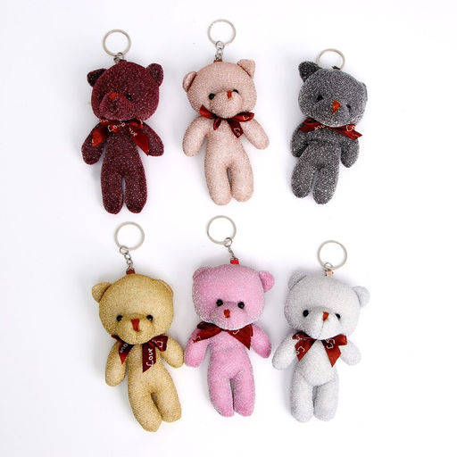 Подвеска Мишка с бантом, цвета МИКС - Simaland фото 2