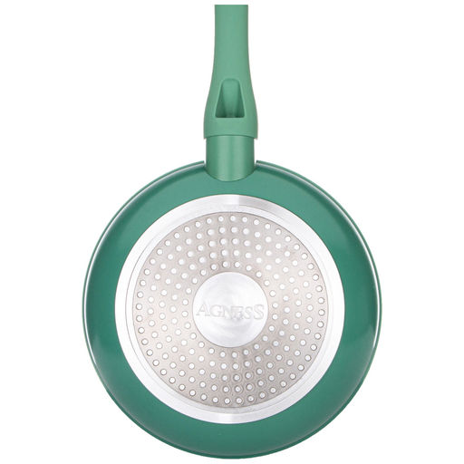 СКОВОРОДА AGNESS С АНТИПРИГАРНЫМ ПОКРЫТИЕМ SMOKY, 22Х4,5СМ  фото 5