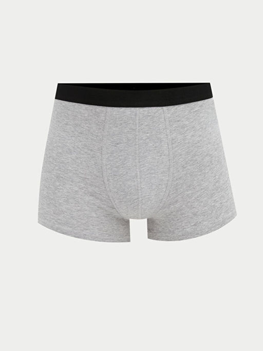 Standart Kal?p Desenli Erkek Boxer 3l?