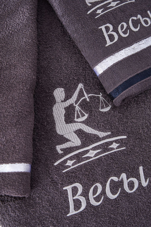 14418/10 Знаки зодиака полотенце махровое плотность 350гр