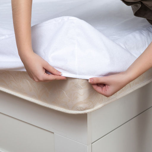 Наматрасник водонепроницаемый Экономь и Я на резинке 140*200+20 см  фото 4