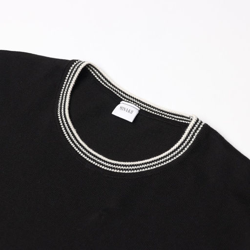 Джемпер мужской короткий рукав MINAKU REGULAR FIT: чёрный, р-р 54