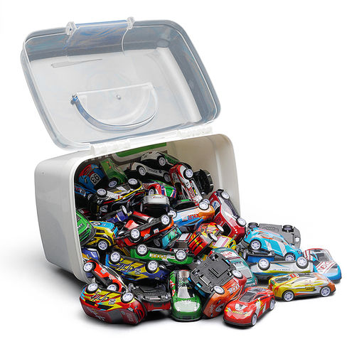 Набор машин "Мега заезд" (металл.) в коробке