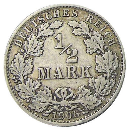 1/2 марки 1906 года A Германия