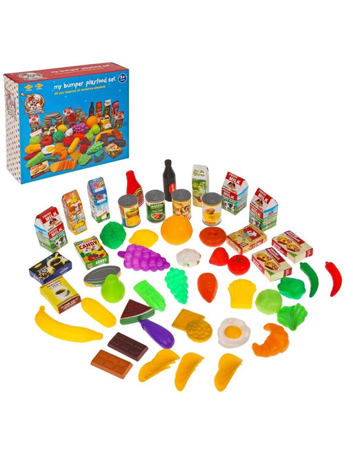 Набор игровых продуктов «Сытный стол», 60 предметов