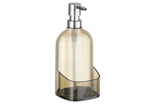 Диспенсер 500 мл 9,5*9,5*21 см прозрачный серый, с отделением для губки - Elan gallery фото 5