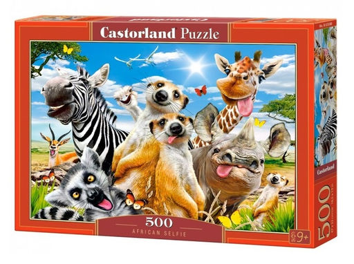 Castorland. Пазл 500 арт.B-53568 "Африканское селфи"