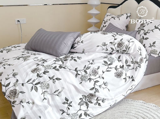 КПБ Boris Двусторонний Страйп-сатин BORDSS005 2 спальный