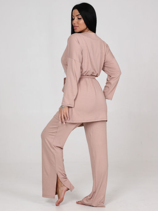 606-ЖК ЖЕНСКИЙ КОМПЛЕКТ (Бежевый) - А-дина фото 8