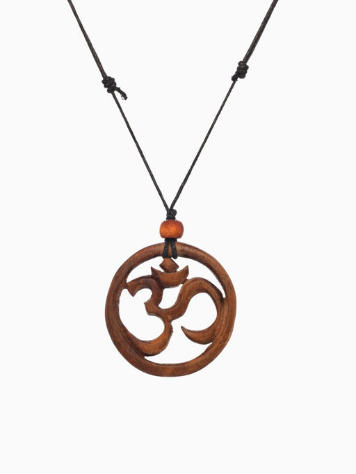 Кулон «Ом», дерево соно
