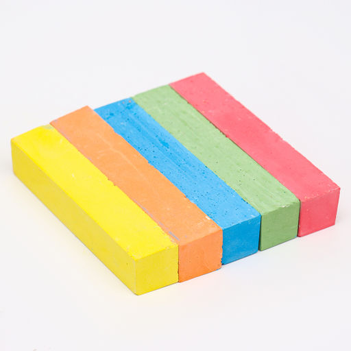 Цена за 2 шт. Мел цветной «Кот и бабочки. JUMBO», 5 шт.