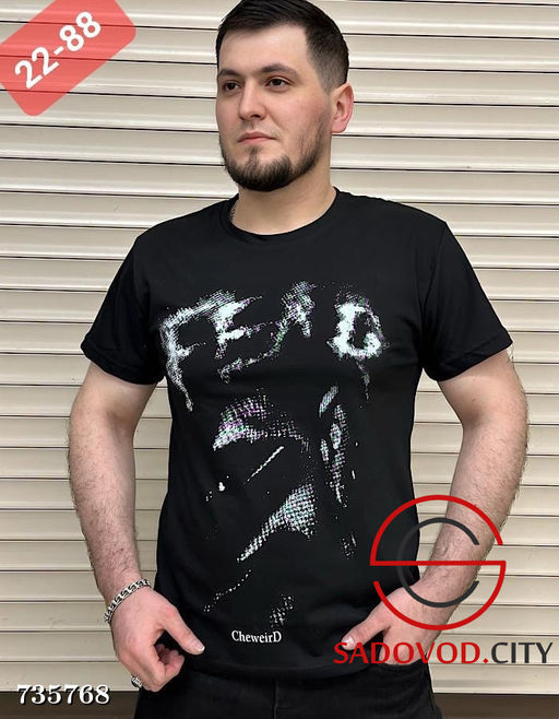 Мужская футболка с принтом