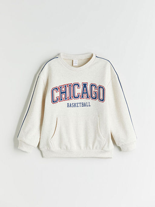 Chicago Nak??l? Erkek ?ocuk Sweatshirt