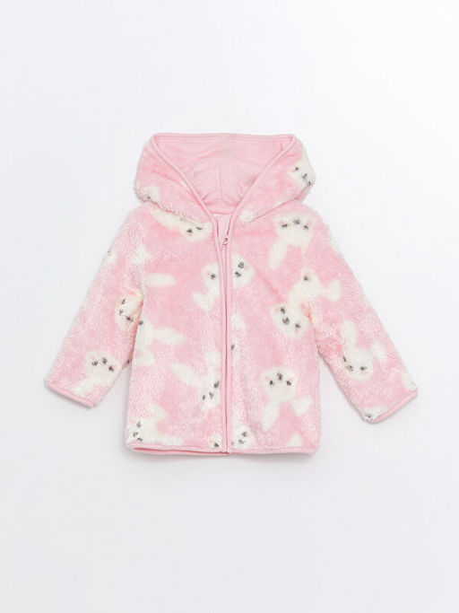 Kap??onlu K?z Bebek H?rka ve E?ofman Alt 2li Tak?m - Waikiki фото 2