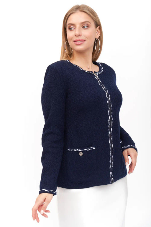 Жакет Д 2749/т.синий