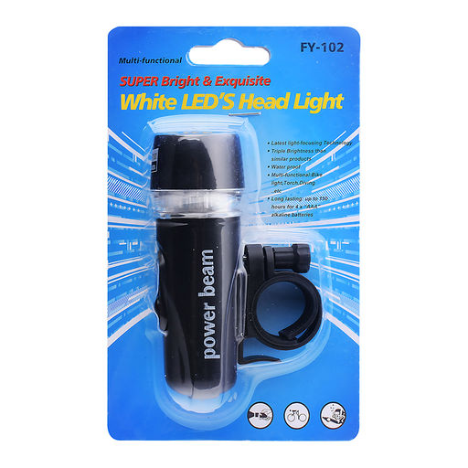 Фонарь велосипедный, на батар. (в комплект не входят)