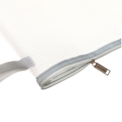 Папка-конверт на молнии формат А4, с ручкой, водоотталкивающая, 350 мкр, серый - Simaland фото 6