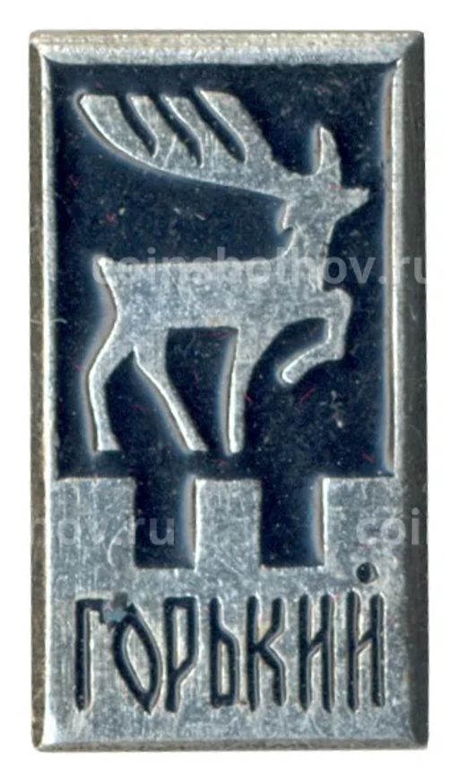 Значок Горький