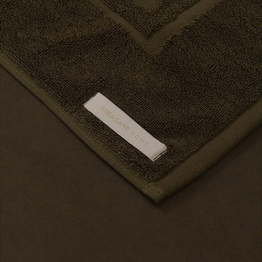 Коврик махровый SL HOME: Basic Олива, 5070 см, хлопок 100% - Sima-land home фото 2