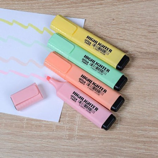 Текстовыделитель набор 4 штуки / H5828 /уп 48/288/ - ГалеонТрейд фото 2