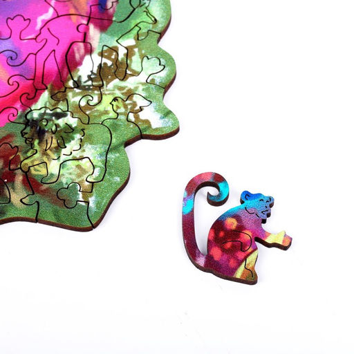 Фигурный пазл «Хамелеон»