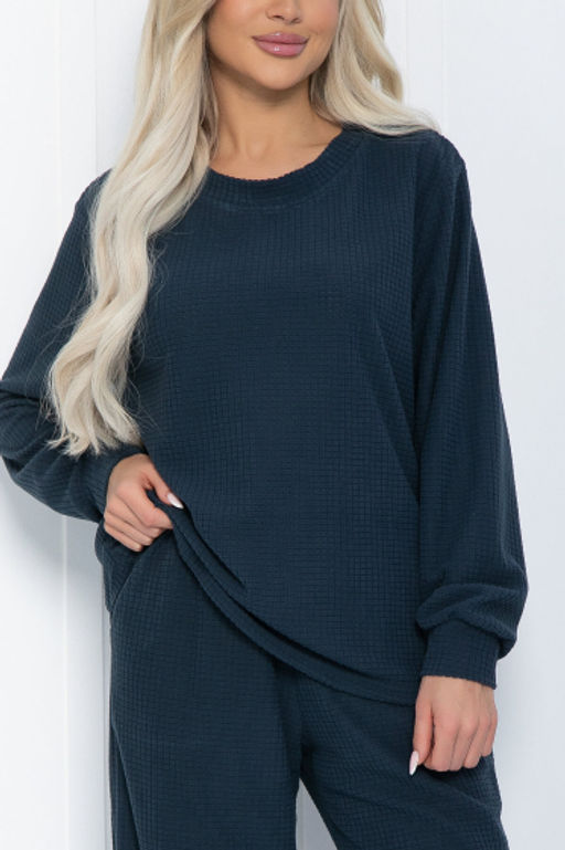 Костюм Стильный выход (синий) К11578 - Lt collection фото 14