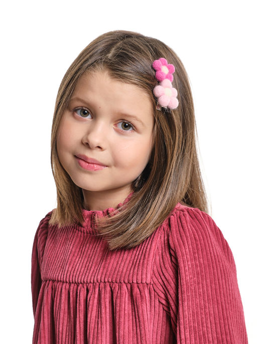 Зажим Два цветочка PR3604