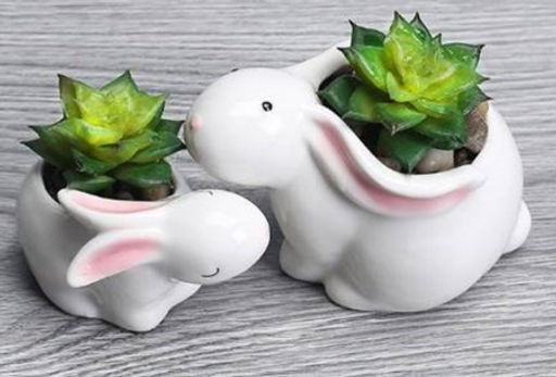 Кашпо 11,7х7,8х8,1 Кролик / XN04 /уп 72/ - Галеонтрейд фото 3