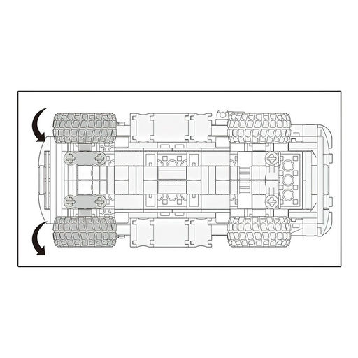 Конструктор Модельки «Грузовоз», 361 деталь