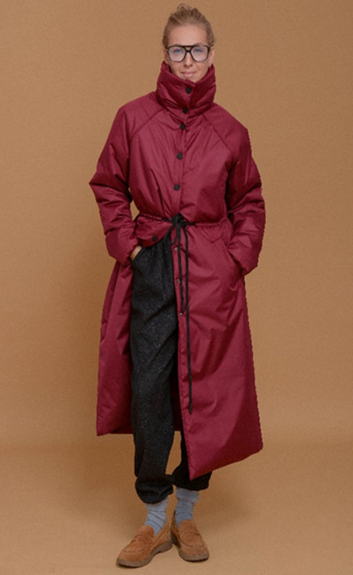 Утепленное пальто